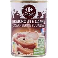 Carrefour classic' choucroute garnie 400g