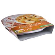 Carrefour extra plat cuisiné lapin pommes de terre 280g