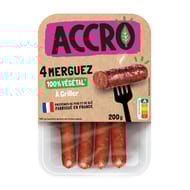 Accro merguez 100% végétal 200g