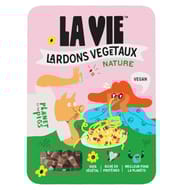 La vie lardons végétaux natures 2x75g