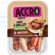 Accro minis à griller 100% végétal 200g