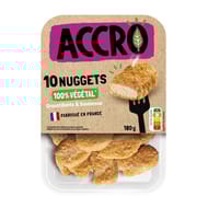 Accro nuggets 100% végétal 180g