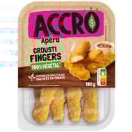 Accro crousti fingers 100% végétal 180g