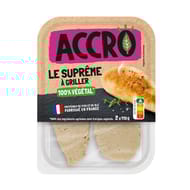 Accro suprême à griller 100% végétal 2 x 110g