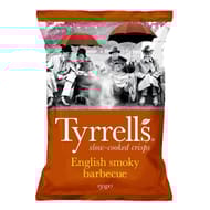 Tyrrell's chips de pomme de terre smoky barbecue 150g