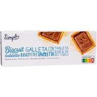Simpl biscuit tablette chocolat lait 150g