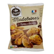 Carrefour original madeleines pépites chocolat 500g