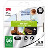 3m joint adhésif porte et fenêtre bon état premium marron