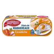 Saupiquet Filets maquereaux sauce escabèche 169g