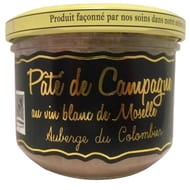 Saveurs du colombier paté de campagne au vin blanc de Moselle 200g