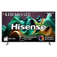 Téléviseur smart tv 4K UHD miniled 189 cm 75"
