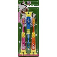 Carrefour soft brosse à dents 3-6 ans x3