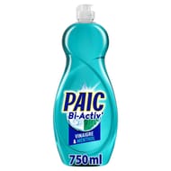 Paic bi-active liquide vaisselle vinaigre & menthol 750ml