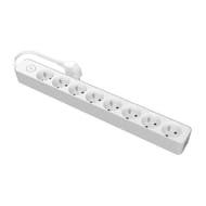 Carrefour bloc  prises avec interrupteur 1.5m