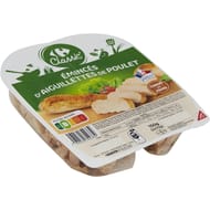 Carrefour classic' emincés d'aiguillettes de poulet 2 barquettes  - 150g