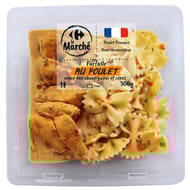 Crf le marché farfalles au poulet sauce crémée aux cèpes 300g