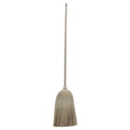 Carrefour Home balai de paille en bois