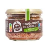 Carrefour original terrine de campagne à l'ancienne -180g