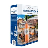 La francette cinsault et grenache vin rosé 12.5°-5l