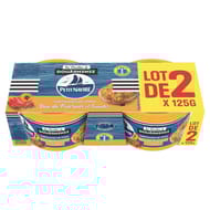 Petit navire tartinades de thon duo de poivron & tomates 2X125g 250g