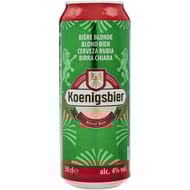 Koenigsbier canette bière blonde 50cl 4%vol