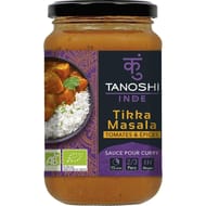 Tanoshi sauce pour curry tikka masala bio 345g