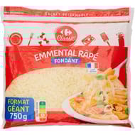 Carrefour Classic' fromage râpé emmental fondant 750g