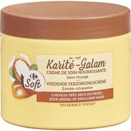 Carrefour soft crème de soin nourrissante sans rinçage 300ml