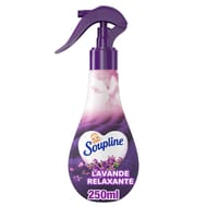 Soupline spray parfum de linge brume de fraîche lavande relaxante 250ml
