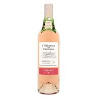 L'héritage de Carillan Cabernet vin rosé IGP 75cl