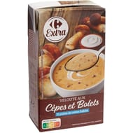 Carrefour extra velouté aux cêpes et bolets et pointe de crème fraîche 1L