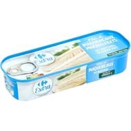 Carrefour extra filets de maquereaux au naturel 98g