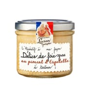 Lucien georgelin délice de foie gras de canard au piment d'espelette 100g