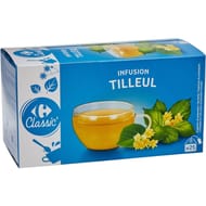 Carrefour classic' infusion tilleul 25 sachets - 32.5g