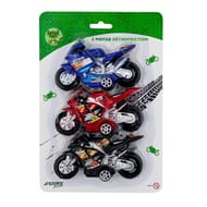 3 motos sportives rétrofriction