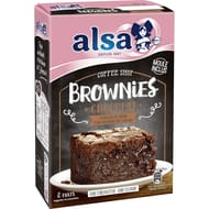 Alsa préparation gâteau brownies 305g