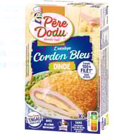 Père Dodu cordon bleu de dinde 2x100g