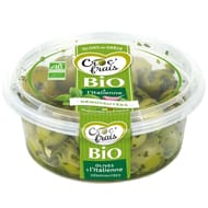Olives vertes bio dénoyautées à l'italienne 120g