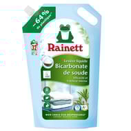 Rainett lessive liquide ecolabel bicarbonate de soude recharge 32 lavages 1.6l