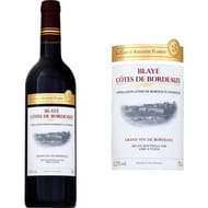 Cave d'augustin florent blaye côtes de Bordeaux AOP vin rouge 12.5°-75cl