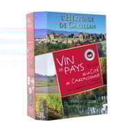 L'Héritage de Carillan vin rouge de Pays la Cité de Carcassonne 3l