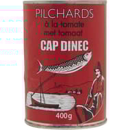 Cap Dinec sardines à la tomate 400g