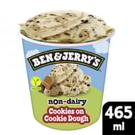 Ben & Jerry's non diairy cookies on cookie dough pot 465ml 415g