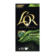 L'or espresso brazil café en capsules x10 - 52g