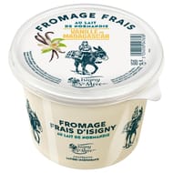 Fromage frais vanille de madagascar Isigny 500g