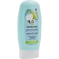 Carrefour soft apres-shampooing hydratant eau de coco bambou 200ml