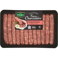 Chipolatas facon charcutière x12 660g Socopa