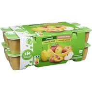Carrefour classic' desserts de fruits assortiment x16 - 1600g