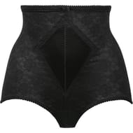 Gaine ventre plat ligne Solange Naturana 400 NOIR T54