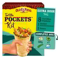 Old el paso kit tortilla pockets extra doux 361g